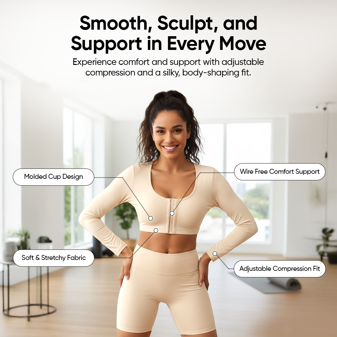 SeraFits Front Closure Bra Compression Shapewear