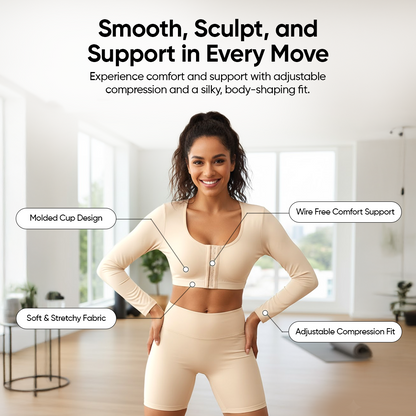 SeraFits Front Closure Bra Compression Shapewear